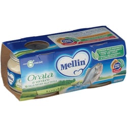Mellin Omogeneizzato Orata per Svezzamento 2x80g