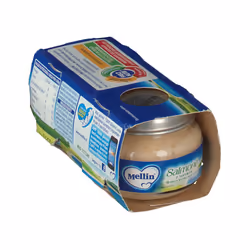 Mellin Omogeneizzato Salmone per Bambini 2 Vasetti da 80g - Vista aggiuntiva 4