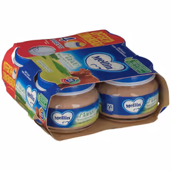Mellin® Omogenizzato Manzo 4x80 g Pappa