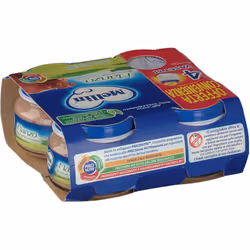 Mellin® Omogenizzato Manzo 4x80 g Pappa - Vista aggiuntiva 4