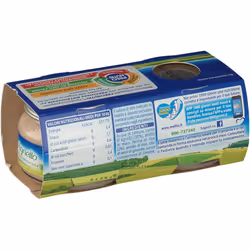 Mellin Omogeneizzato Agnello per Infanzia 2 Vasetti da 80gr