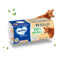 Mellin Omogeneizzato Vitello - Confezione 2x80 gr