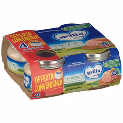 Alimento per l&#039;infanzia offerta 4 vasetti da 80 g