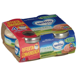 Mellin® Omogeneizzato Prosciutto 4 x 80 g 4x80 Pappa