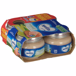 Mellin® Omogeneizzato Prosciutto 4 x 80 g 4x80 Pappa