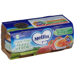 Mellin Primosugo Ragù di Vitello per Infanzia 2 Vasetti da 80g