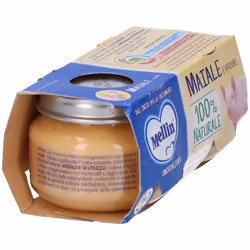 Mellin Omogeneizzato Maiale Con Verdure per Infanzia 2 Vasetti da 80gr ciascuno