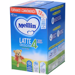 Mellin Latte Crescita 4 1,2 Kg 1200 g Polvere per soluzione orale - Vista aggiuntiva 4