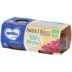 Mellin Omogeneizzato ai Fagioli Rossi per Bambini 2X80g