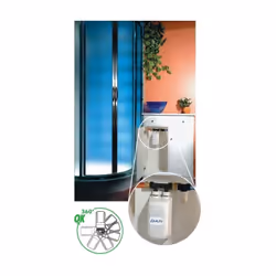 Dafi POZ03134 scaldabagno Verticale Senza serbatoio (istantaneo) Bianco - Vista aggiuntiva 8