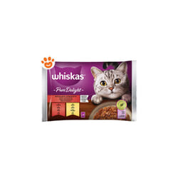 Cat Pure Delight Succulenti Straccetti In Gelatina Manzo & Pollo Cat Pure Delight Succulenti Straccetti In Gelatina Manzo & Pollo - Confezione 4x85