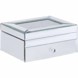 Cofanetto decorativo specchiato. Grazie a questo grazioso cofanetto portagioie molti gioielli trovano spazio e sono riposti i ...