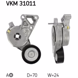 Azionamento rullo tenditore: Automatico. Diametro [mm]: 70. Indice: VKM 31011. Kit riparazione alternativo: VKM 37050-1. Larg ...