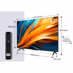 TCL Serie PF650 Smart TV Ultra HD 4K 43" 43PF650, Dolby Vision - Atmos, AirPlay 2, Fire TV