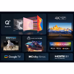TCL C69 Serie C6 Smart TV QLED 4K 43" 43C69B, Dolby Vision, Dolby Atmos, Google TV - Vista aggiuntiva 5