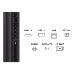 TCL C7K Serie Smart TV QD-MiniLED 4K 50" 50C7K, audio Onkyo 2.0, Dolby Vision IQ & Atmos, Google TV - Vista aggiuntiva 4