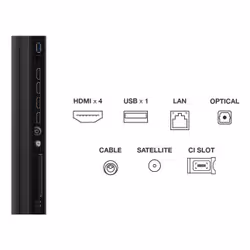 TCL C6K Serie Smart TV QD-MiniLED 4K 85" 85C6K, audio Onkyo 2.1, Dolby Vision IQ & Atmos, Google TV - Vista aggiuntiva 4