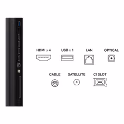 TCL Serie C69K Smart TV QD-MiniLED 4K 85" 85C69K, 144Hz, audio Onkyo 2.1, Dolby Vision IQ & Atmos, Google TV - Vista aggiuntiva 4