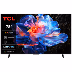 TCL Serie Smart TV 4K Ultra HD 75" 75P69K, Dolby Audio, HDR10+, Google TV
