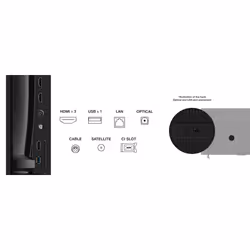 TCL Serie P6K Smart TV 4K Ultra HD 55" 55P6K, Dolby Audio, HDR10+, Google TV - Vista aggiuntiva 5