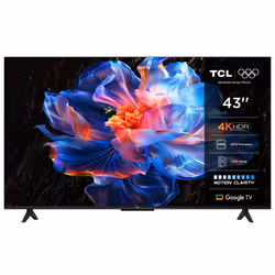 TCL Serie Smart TV 4K Ultra HD 43" 43P69K, Dolby Audio, HDR10+, Google TV - Vista aggiuntiva 2