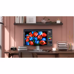 TCL 25G54 Monitor PC 63,5 cm (25") 1920 x 1080 Pixel Full HD QLED Bianco - Vista aggiuntiva 2