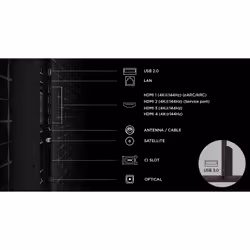 TCL X11L 98X11L TV 2,49 m (98") 4K Ultra HD Smart TV Wi-Fi Nero 10000 cd/m² - Vista aggiuntiva 5