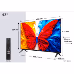 TCL S5L 43S5L TV 109,2 cm (43") 4K Ultra HD Smart TV Wi-Fi Nero - Vista aggiuntiva 4