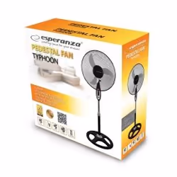 Esperanza EHF002KE ventilatore Nero