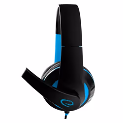 Esperanza EGH300B Auricolare Cablato A Padiglione Gaming Nero, Blu