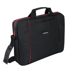 Esperanza SALERNO 39,6 cm (15.6") Borsa con caricamento dall'alto Nero, Rosso