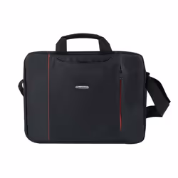 Esperanza SALERNO 39,6 cm (15.6") Borsa con caricamento dall'alto Nero, Rosso