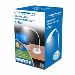 Esperanza ELD102 lampada da tavolo Lampadina/e non sostituibile/i 3 W LED Bianco - Vista aggiuntiva 5