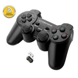 Esperanza EGG108K periferica di gioco Nero USB 2.0 Gamepad Analogico/Digitale PC, Playstation 3