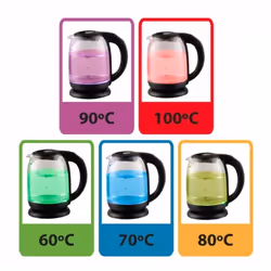 Esperanza EKK027 bollitore elettrico 1,7 L 2200 W Nero, Trasparente - Vista aggiuntiva 5