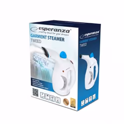 Esperanza EHI006 stiratrice a vapore Vapore per indumenti portatile 0,2 L 800 W Nero, Blu, Bianco - Vista aggiuntiva 4