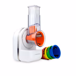 Esperanza EKM027 grattugia e spiralizzatore elettrici Grattugia elettrica Plastica Bianco