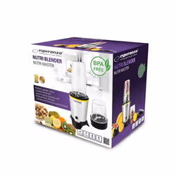 Esperanza EKM028 frullatore Frullatore da tavolo 1000 W Nero, Acciaio inox - Vista aggiuntiva 5