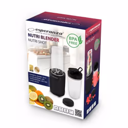 Esperanza EKM029 frullatore 0,8 L Frullatore da tavolo 700 W Nero - Vista aggiuntiva 4