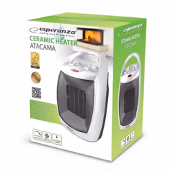 Esperanza EHH006 stufetta elettrica Interno Nero 1500 W