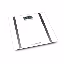 Esperanza Samba, Bilancia pesapersone elettronica, 180 kg, 100 g, Bianco, kg, lb, ST, Rettangolo