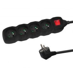 Esperanza ELK212K prolunghe e multiple 1,5 m 4 presa(e) AC Interno Nero