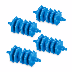 MPM MMS-01 massaggiatore Piedi Blu, Bianco