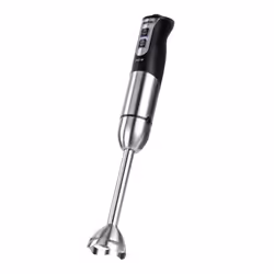 MPM MBL-11 frullatore 1,75 L Frullatore ad immersione 800 W Nero, Acciaio inox, Trasparente