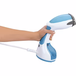 MPM MZP-01 Ferro a vapore Acciaio inossidabile 1200 W Blu, Acciaio satinato, Trasparente, Bianco - Vista aggiuntiva 4