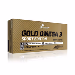 Olimp Nutrition Gold Omega-3 Sport Edition, Capsula, Vitamina E, 120 pz, 12 mg