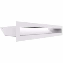 KRATKI griglia di ventilazione AIR | Griglia aria calda 6 x 40 cm | Bianco | Griglia di scarico per ventilazione camino | Pre ...