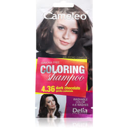 Delia Cosmetics Cameleo Coloring Shampoo colore 4.36 Dark Chocolate 40 ml
