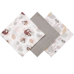 BabyOno Muslin Diapers Super Soft Grey 70x70 cm 3 pz