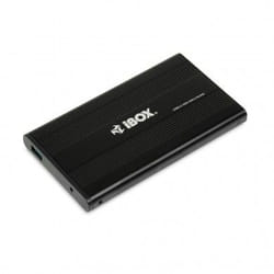 iBox HD-02 Custodia per Disco Rigido (HDD) Nero 2.5"